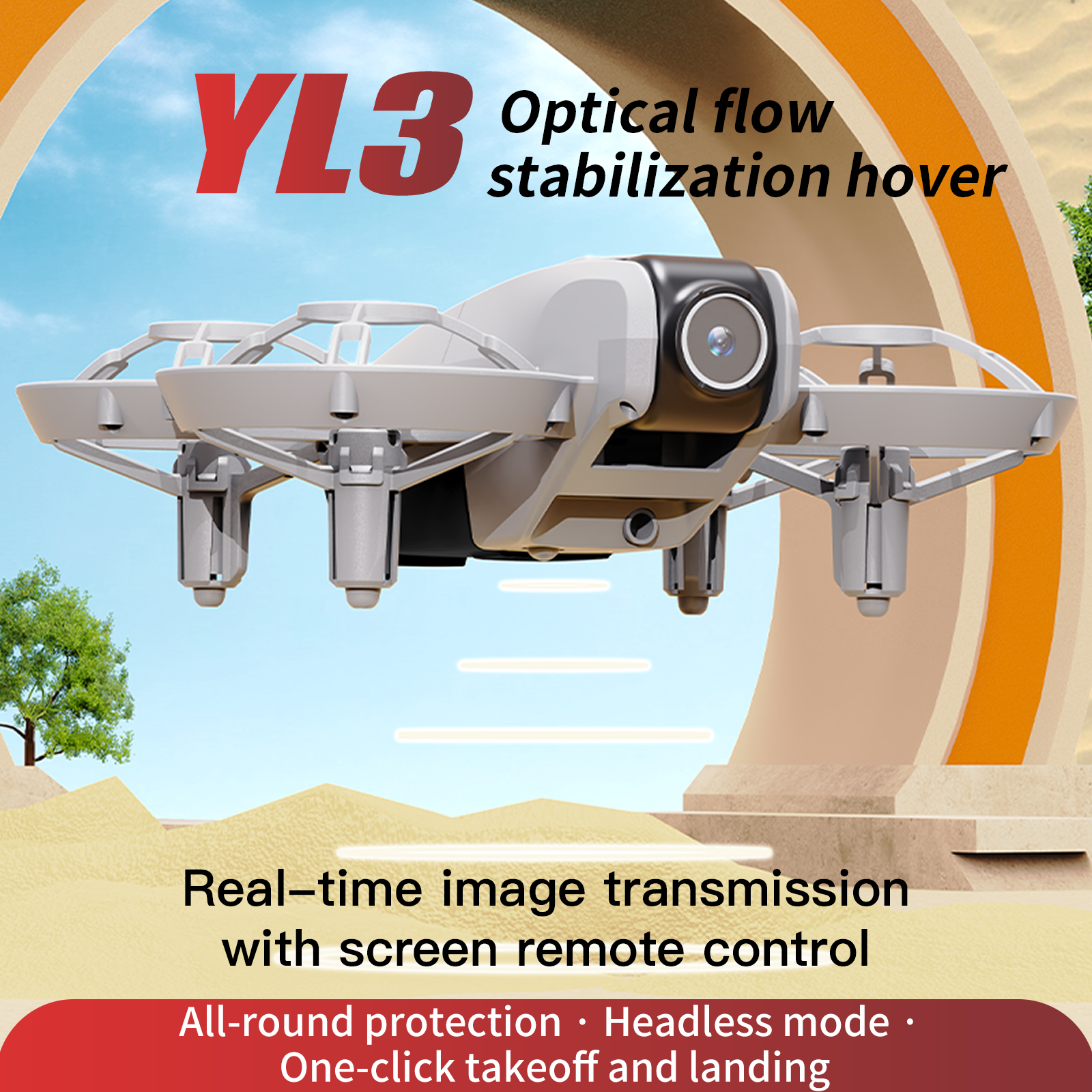 YL3 Remote-Controlled Drone wi - Drone Aerial Photography ulasan dan harga
