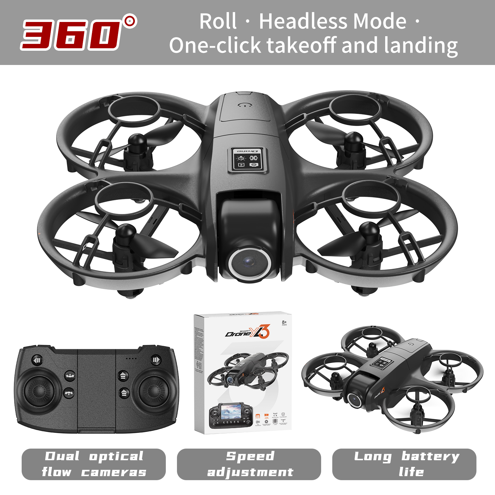 YL3 Remote-Controlled Drone wi - Drone Aerial Photography ulasan dan harga