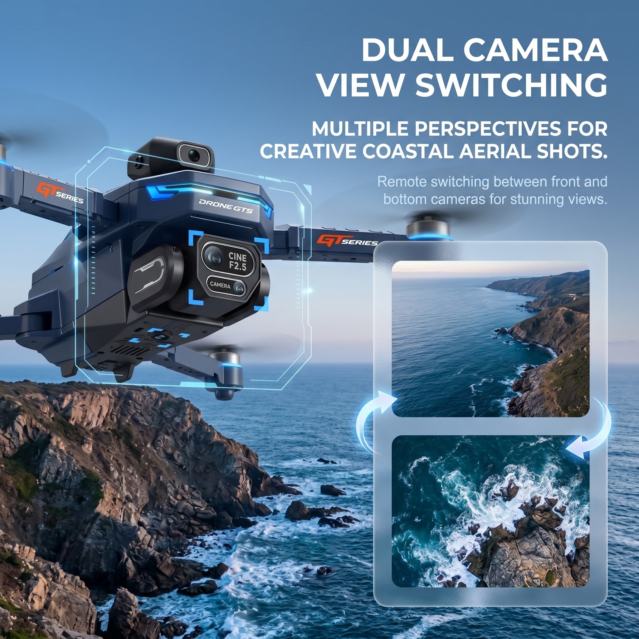 New Drone GT8 8K Professional  - Drone Photogrammetry ulasan dan harga